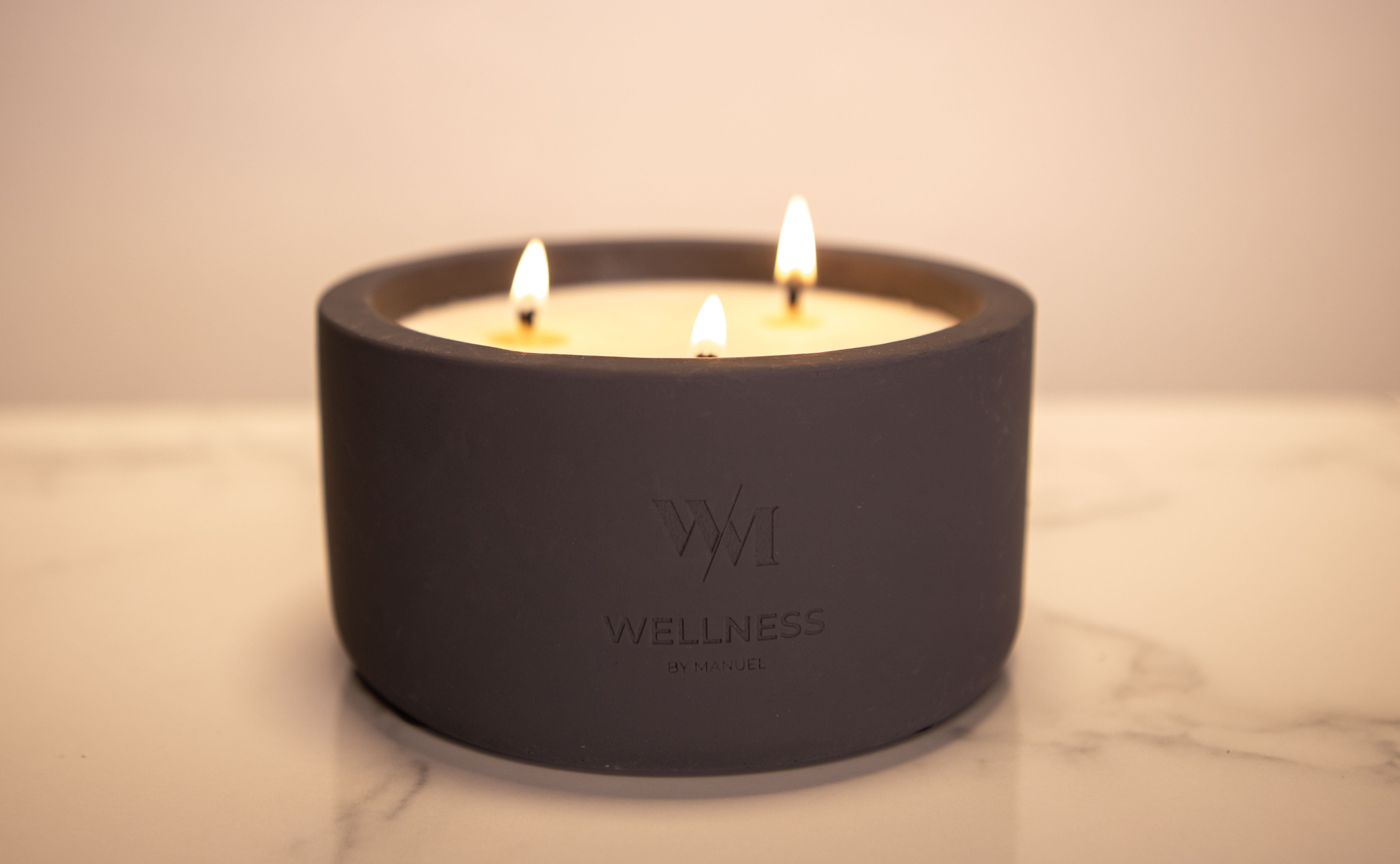 Unwind Aromatherapy Soy Scented Candle - 3 Wick - Up to 50 Hours Burn